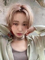 ユアーズヘアセカンド(youres hair 2'nd) 大人可愛い☆小顔矯正カット☆ハンサムショート/流し前髪