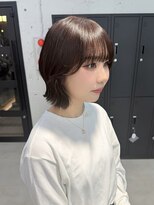 シェノン バイ アランスミシー 表参道(CHAINON by Alan smithee)&nbsp;くびれボブ　レイヤーボブ　ベージュ