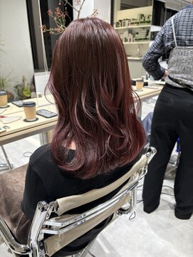 ローレンジウ(LOREN JU) くびれヘア/学割U24/レイヤーカット/オージュア/ダブルカラー