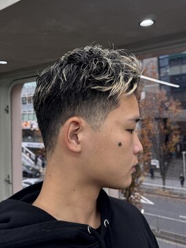 ニコ トウキョウ ロジック(nico TOKYO Logic) 刈り上げアップバングスパイキーショートパーマスパイラルパーマ