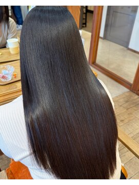 ジル フラン 吉田店(JILL franc) 東大阪で艶髪スタイルは髪質改善ストレート！