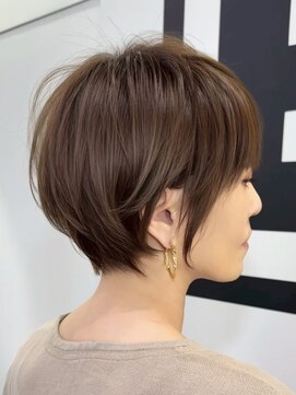 ブレス ヘアデザイン(BLESS hair design) 静岡駅ハンサムショートボブショートカット顔周りレイヤーカット