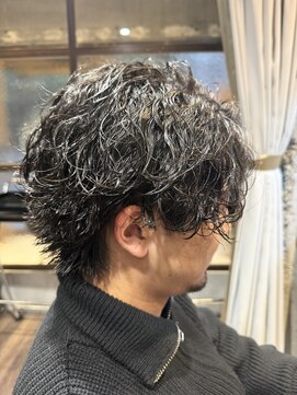 メンズココ 日本橋店(MENS COCO) ツイストスパイラルパーマ センターパート