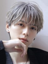 オーシャントーキョー サニー 原宿(OCEAN TOKYO Sunny)&nbsp;ミルクティーベージュニュアンスパーマ韓国マッシュグレー