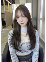 ペヴァ バイ シエンゴールド(PEVA by CIEN gold)&nbsp;レイヤーカット/顔周りカット/前髪カット#浜松駅#カラー