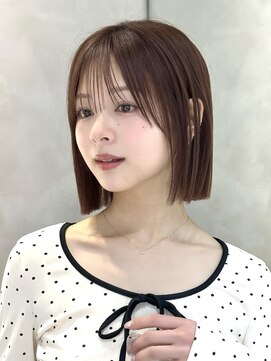 ロンドリメゾン 原宿(Lond re Maison.) 髪質改善/縮毛矯正/ミニボブレイヤーカット/イメチェン/原宿