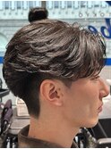 ニュアンスフェザーパーマセンターパート