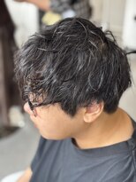 メンズカット バイ ソイクフ(メンズカット by SOY-KUFU)&nbsp;マッシュツイストパーマシャドーパーマメンズマッシュ