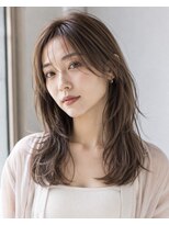 ハーツ 青山表参道店(Heart's) 白髪ぼかし脱白髪染め似合わせレイヤーカット40代50代60代