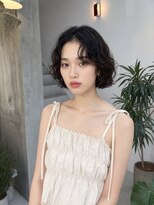 エレナ バイ アルテフィーチェ(elena by artefice)&nbsp;グレージュショート裾カラーベリーショートラベンダーグレージュ