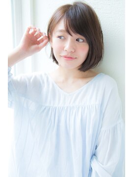 アンアミ オモテサンドウ(Un ami omotesando) 【Un ami】小顔ワンサイド・タンバルモリ ミディー 松井