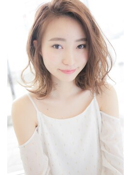 アンダースペル(UNDER SPELL) ソフトかき上げ前髪で大人可愛いスタイル☆