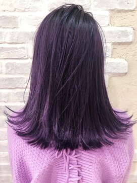 ラルマミット(lalma mit) 【淡◯の◯こ的】バイオレット【lalmamitサトウタクロウ】