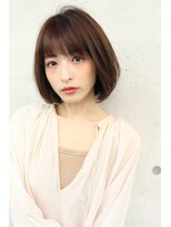 モリオ フロム ロンドン 大宮2号店(morio from London)&nbsp;【なかじま ひびき】顎ラインナチュラルワンレンボブ