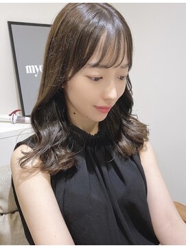 ミョンシル 【myonsil】韓国ヘア☆シースルーバング♪ヨシンモリヘアー