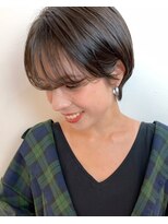 グッデイ ヘアー(GOOD DAY HAIR) 小顔  オリーブカラー  ハイライトカラー マッシュショート