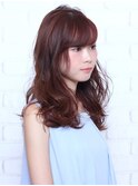 こなれヘア/ピンクブラウン/20代30代40代50代