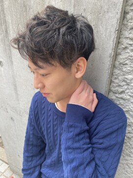 ケイス(KEIS) ラフスパイラル刈り上げマッシュ