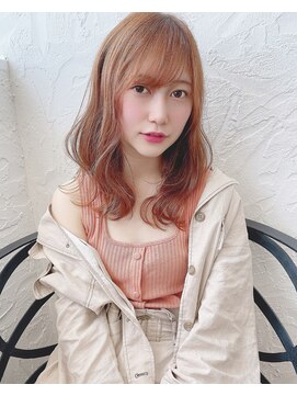 パクタ(PAcuTA.) PAcuTA. ふんわりミディ　オレンジペコ