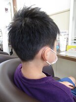 コアフィールフィス(COIFFURE fils)&nbsp;【見附・今町】キッズカット　王道ショート　ネープレス