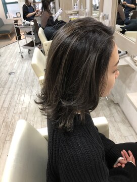 ヘアースタジオ ゼン(hair studio Zen) デジタルパーマ×ハイライト【MAYURI】