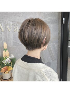 メゾン アヴァロ(Maison Avallo) お客様スナップ 丸みショート/ヌードベージュ