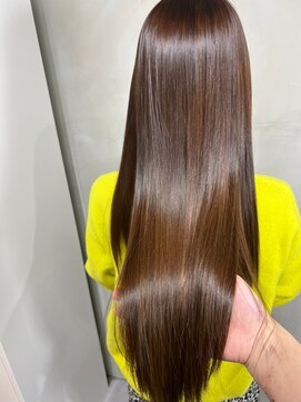 ジーナ 船橋(Zina) 大人かわいい20代30代40代小顔ショコラベージュ１Zina船橋