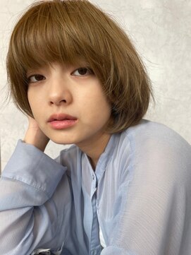 イーストハムアール(EAST HAM r) 重め●丸みショートボブ