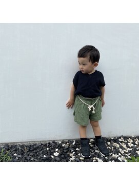 クオル 立川(QOL) 韓国風キッズカット似合わせメンズサロンバーバー【立川】