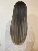 ツムグ 代官山店(TUMUGU) 30代40代50代大人可愛いロングヘア白髪ぼかしハイライト◎代官山