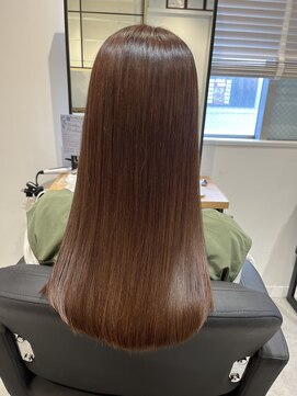 オールマイティービューティーモア(ALLMYTEA Beauty more+) 艶髪ブラウンカラー/うる艶ロング/大宮駅