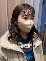 ジェノ(JENO by apish) モードな雰囲気も出るMIXパーマ!