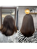 ナチュラル 泉中央店(Natural)&nbsp;泉中央　縮毛矯正　艶髪　春スタイル　艶々サラサラ