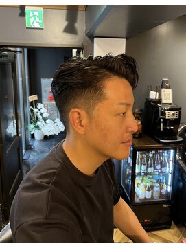 銀座 シノ 本店(shino) 【銀座理容室】ビジネス刈り上げショート