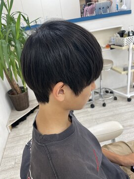 アルターシェリー(aL-ter che'rie) スクールカット[波巻き/ハイライト/マッシュパーマ/ウルフ]