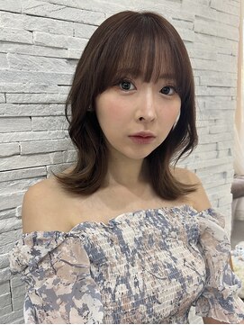 ディーバ 池袋東口(D.I.E.V.A) 20代30代40代大人女性韓国くびれミディアムボブモカブラウン