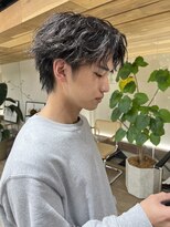 サーリー(SURLY)&nbsp;スパイキーカルマウルフスパイラルパーマ毛流れパーママッシュ