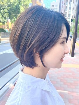 プルーヴ 秋葉原(prove) 30代40代大人女性/前髪ありショートボブ/ショートヘア/髪質改善