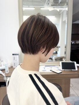 アッシュ 下北沢店(Ash) 人気！丸みのあるショートボブ