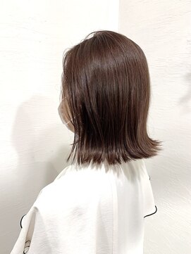 ローグ ヘアー 金町店(Rogue HAIR) ローグ金町《沙月》　肩ハネ×ココアブラウン