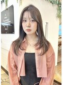 ロングレイヤー × ココアブラウン