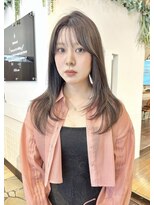 ココロクレド(COCOLO credo) ロングレイヤー × ココアブラウン