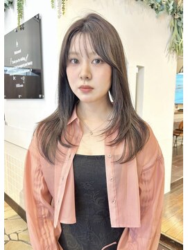 ココロクレド(COCOLO credo) ロングレイヤー × ココアブラウン