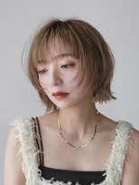 シスタ(SISTA)&nbsp;ハイトーンフェイスレイヤーボブ外ハネ顎ラインボブ【自由が丘】