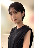 大人ショート/似合わせショート/小顔ショート/丸みショート
