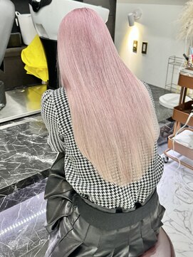 チュダック(ChuDuck) 韓国風《ペールピンク》ハイトーン/ケアブリーチ/ダブルカラー