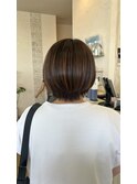 グラデーションボブカット