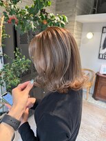 ヲタク(wotaku.)&nbsp;グレージュカラー透明感カラーくすみカラーハイライトカラー艶髪