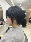 ショートカット/ショートボブ/白髪ぼかし/髪質改善/銀座