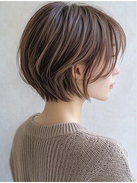 ドアーズ(Door's) 30代40代ショート白髪染めグレイカラーボブ艶栄名駅伏見丸の内